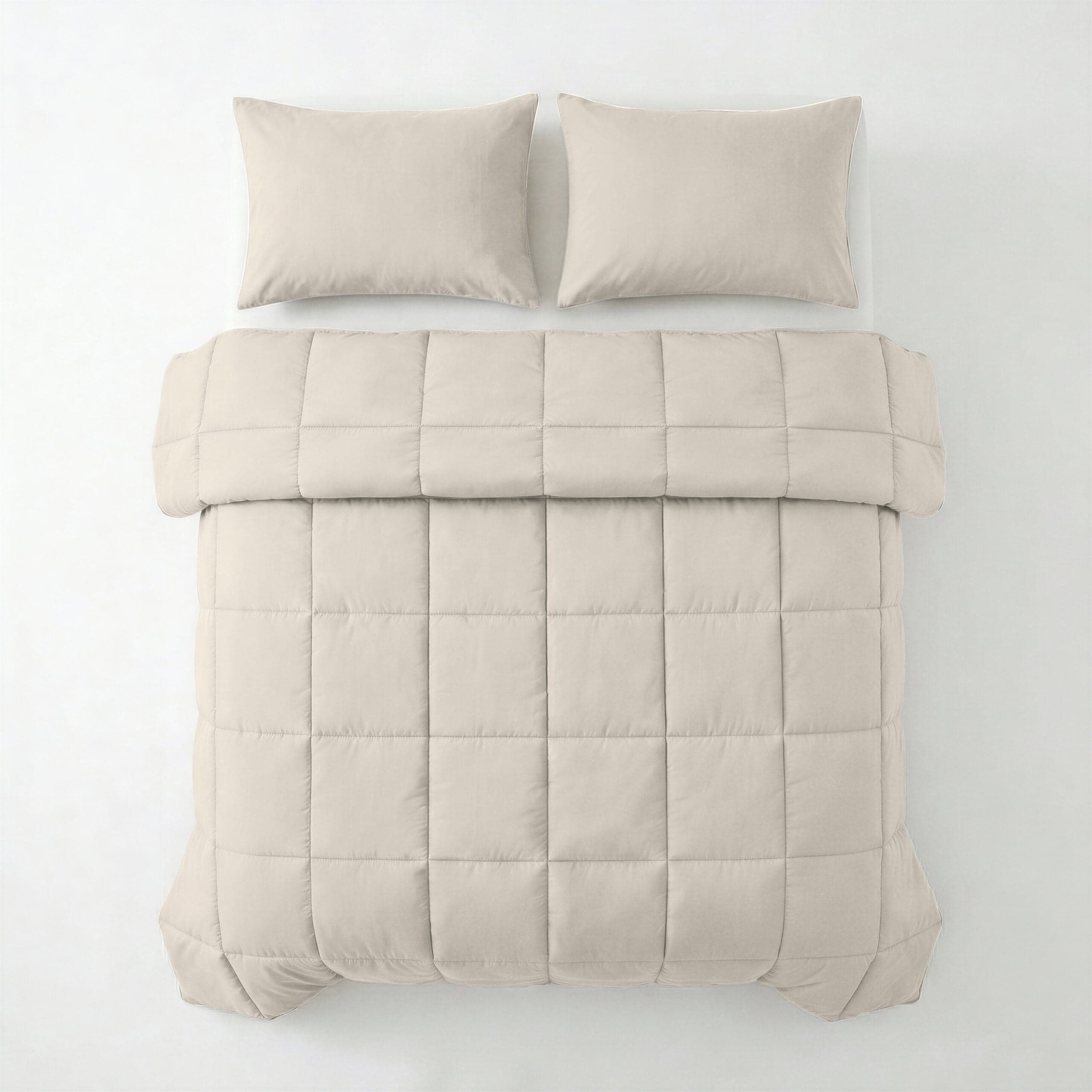 Lazy Dekbed Percale Beige 240 x 220