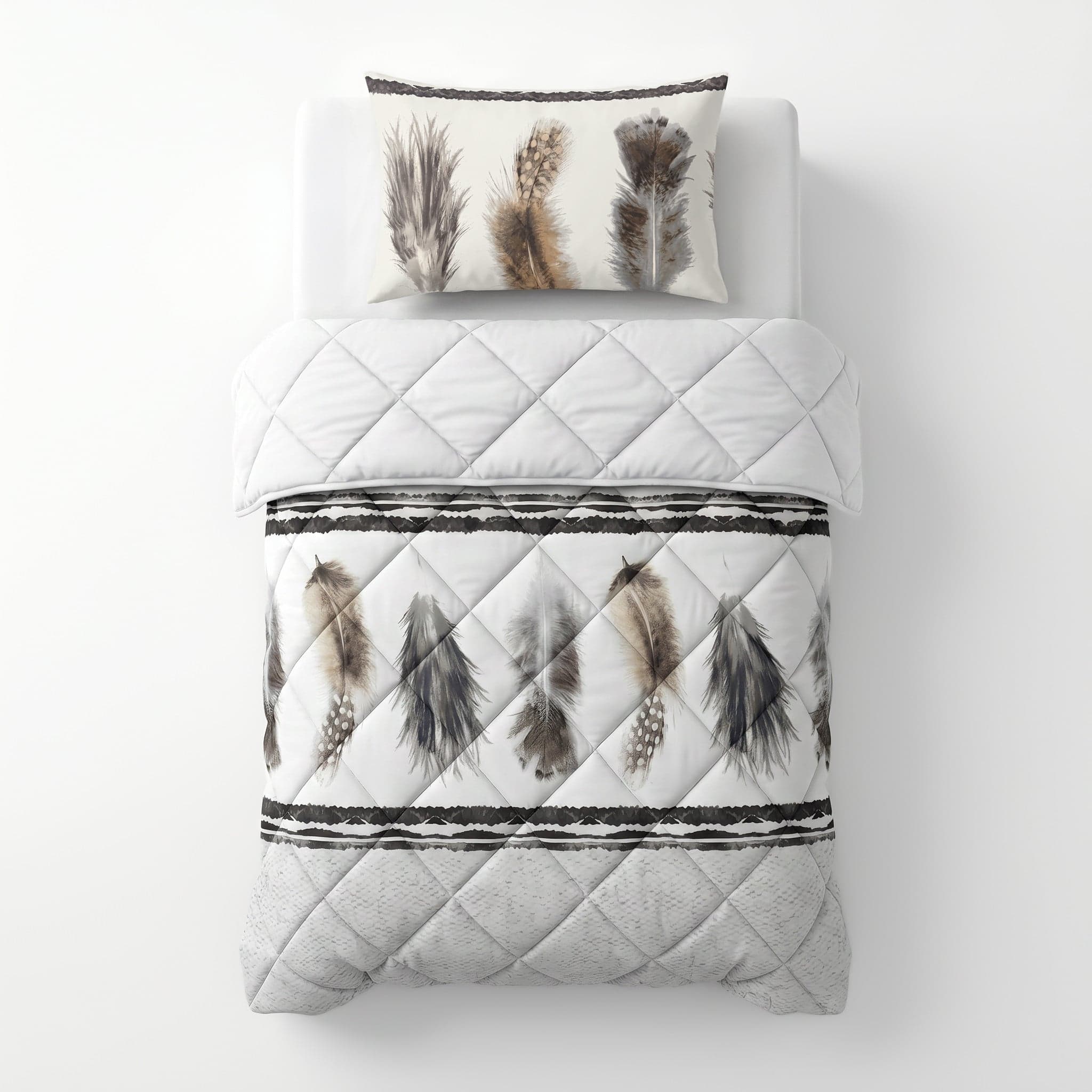 Lazy Dekbed Feathers 3 Zand 140 x 200 Met Kussensloop